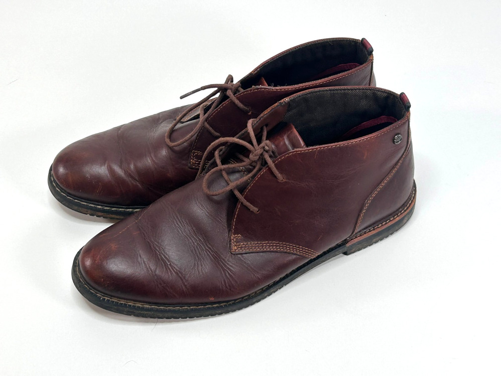 Timberland Earthkeepers Brook Park Chukka Boots 5513A Sz 9 USM Brown Leather